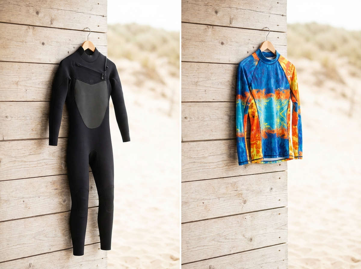 Wetsuit vs Rash Guard
