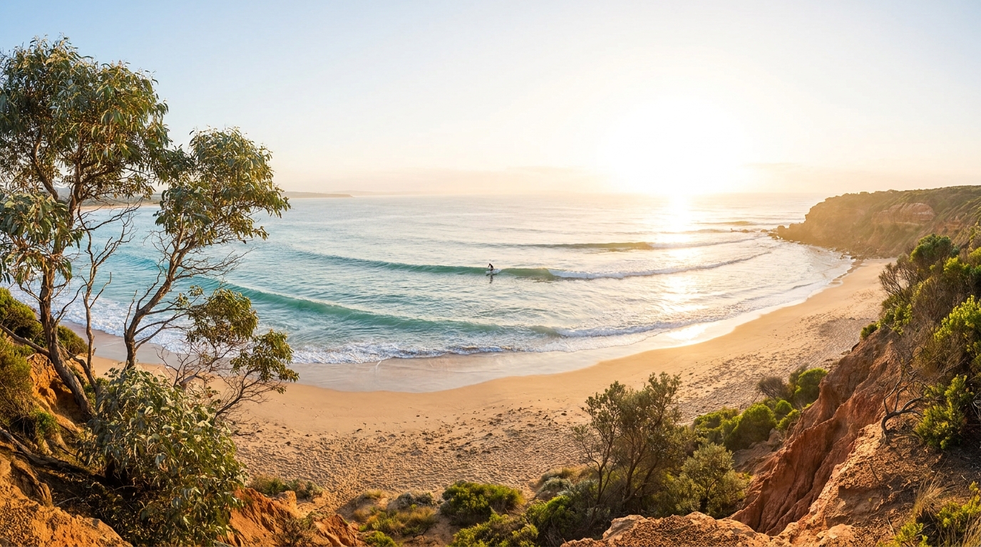 Australia — surfing and water sports article illustration