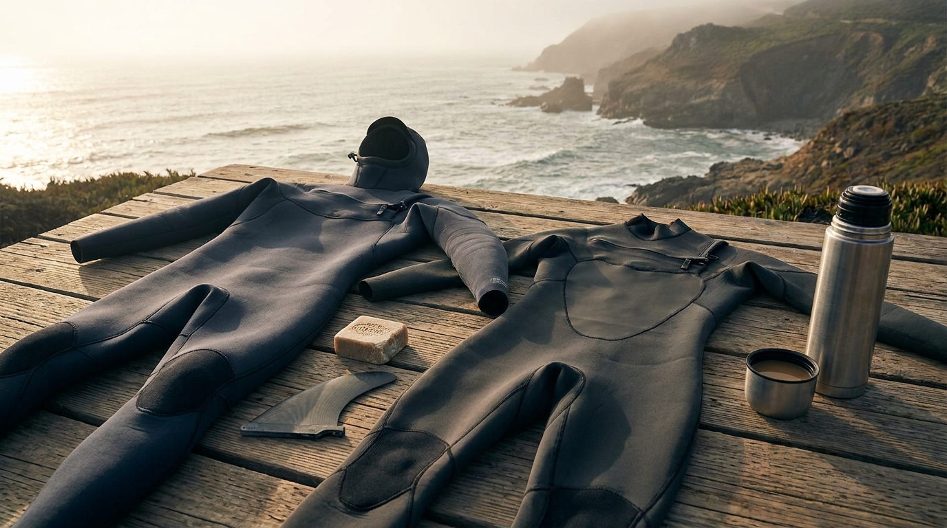 3 2 vs 4 3 wetsuit — surfing and water sports article illustration