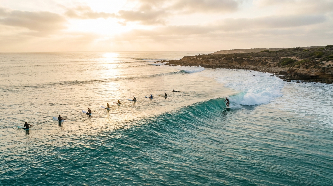Surfing rules explained — surfing and water sports article illustration