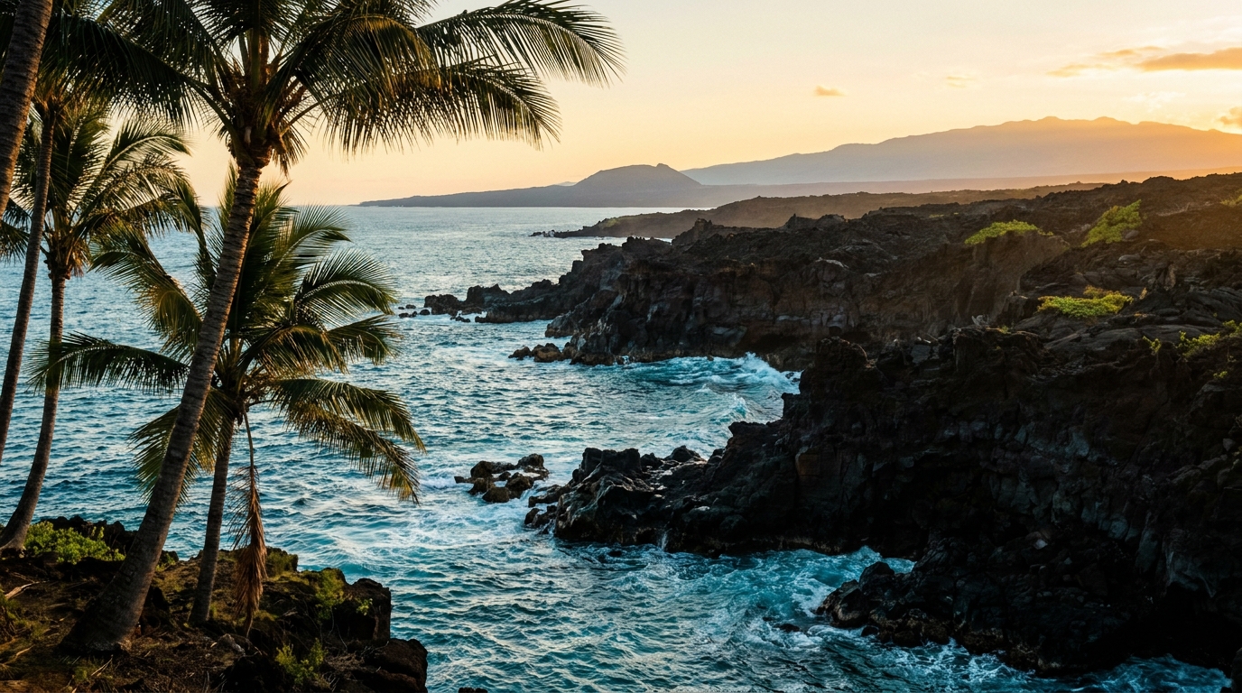 Hawaii guide — surfing and water sports article illustration